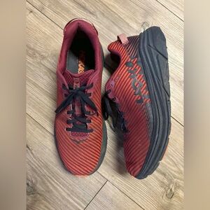 Hoka Men's Running Shoes - Burgundy & Black
